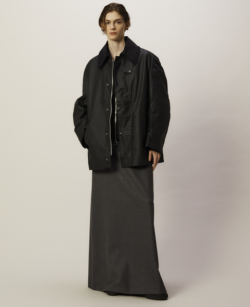 【JOHN PARTRIDGE/ジョンパートリッジ】6oz OVERSIZED COVERALL JACKET 詳細画像 BLACK 7