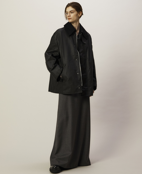 【JOHN PARTRIDGE/ジョンパートリッジ】6oz OVERSIZED COVERALL JACKET 詳細画像 BLACK 8