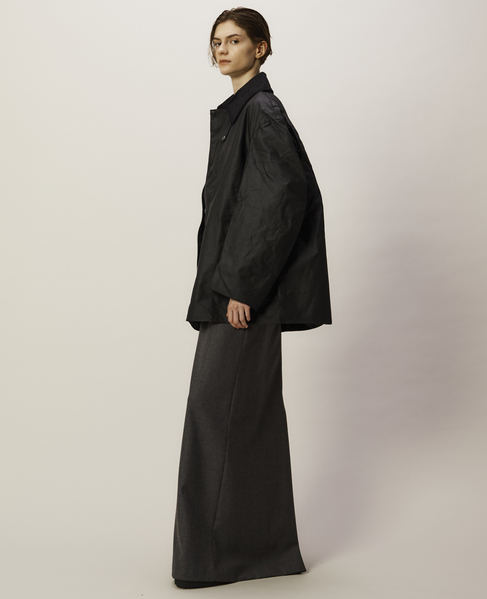 【JOHN PARTRIDGE/ジョンパートリッジ】6oz OVERSIZED COVERALL JACKET 詳細画像 BLACK 9