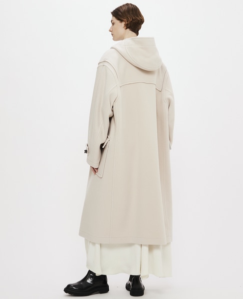 【MONTGOMERY/モンゴメリー】Kennington Pile Melton Duffle Coat 詳細画像 IVORY 12