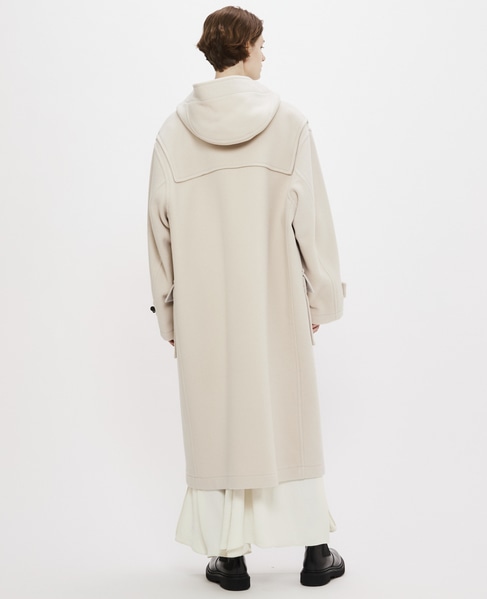 【MONTGOMERY/モンゴメリー】Kennington Pile Melton Duffle Coat 詳細画像 IVORY 15