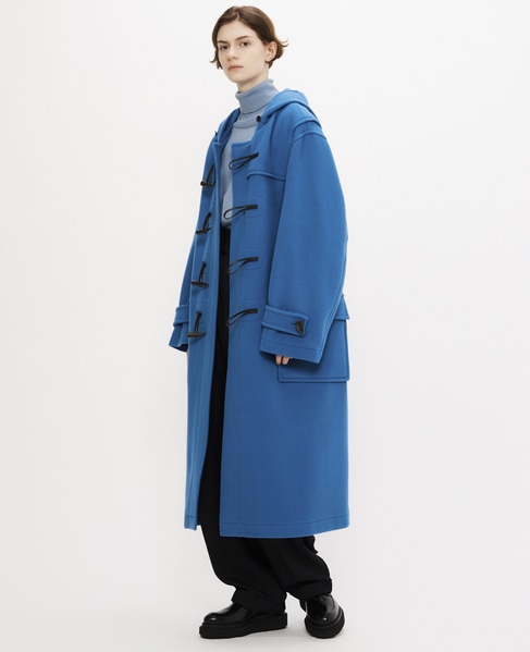 【MONTGOMERY/モンゴメリー】Kennington Pile Melton Duffle Coat 詳細画像 IVORY 22