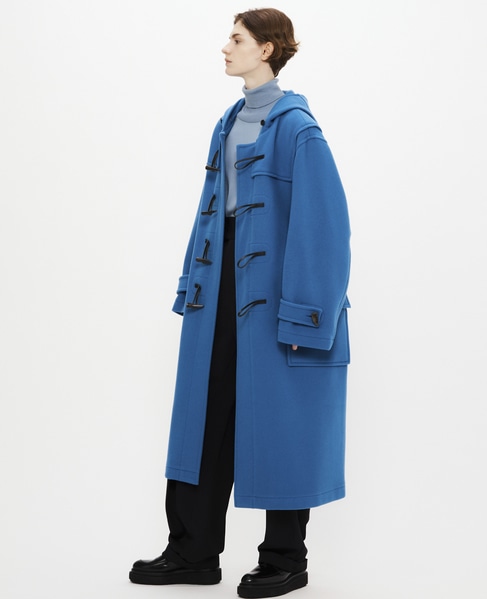 【MONTGOMERY/モンゴメリー】Kennington Pile Melton Duffle Coat 詳細画像 IVORY 23