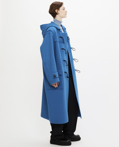 【MONTGOMERY/モンゴメリー】Kennington Pile Melton Duffle Coat 詳細画像 IVORY 27