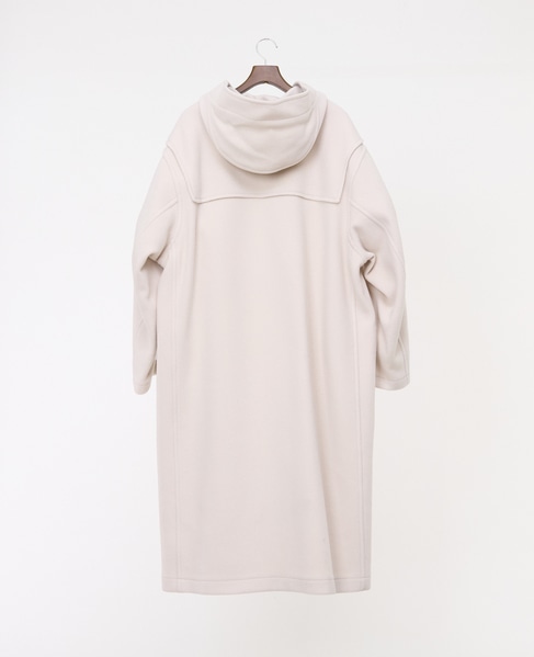 【MONTGOMERY/モンゴメリー】Kennington Pile Melton Duffle Coat 詳細画像 IVORY 3