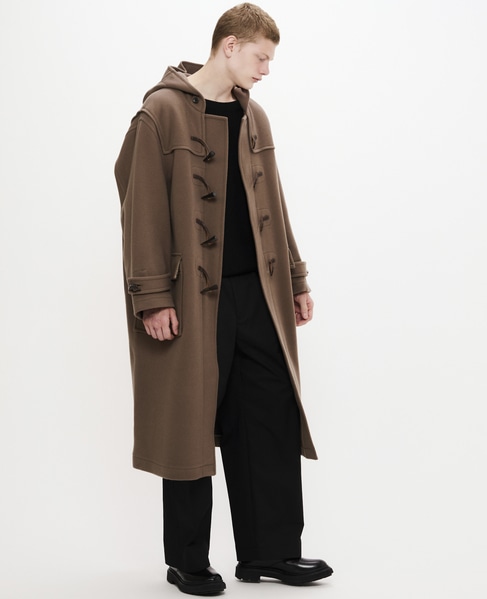 【MONTGOMERY/モンゴメリー】Kennington Pile Melton Duffle Coat 詳細画像 BLUE 10