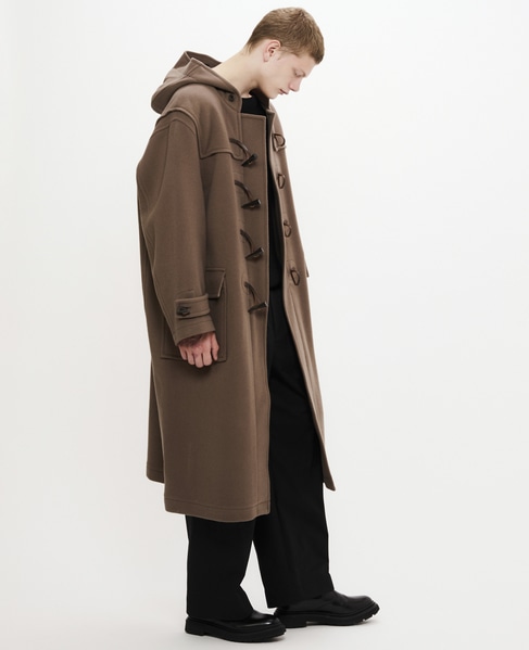 【MONTGOMERY/モンゴメリー】Kennington Pile Melton Duffle Coat 詳細画像 BLUE 11