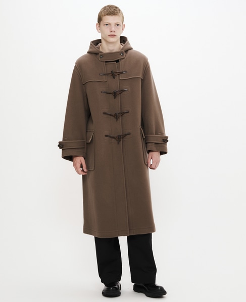 【MONTGOMERY/モンゴメリー】Kennington Pile Melton Duffle Coat 詳細画像 BLUE 16