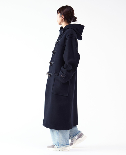 【MONTGOMERY/モンゴメリー】Kennington Pile Melton Duffle Coat 詳細画像 BLUE 21