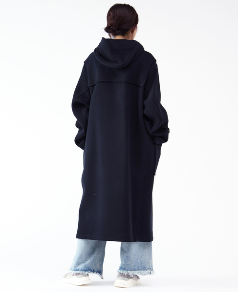 【MONTGOMERY/モンゴメリー】Kennington Pile Melton Duffle Coat 詳細画像 BLUE 22