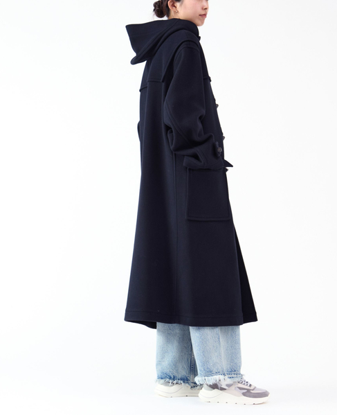 【MONTGOMERY/モンゴメリー】Kennington Pile Melton Duffle Coat 詳細画像 BLUE 23