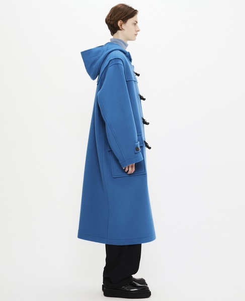 【MONTGOMERY/モンゴメリー】Kennington Pile Melton Duffle Coat 詳細画像 BLUE 6