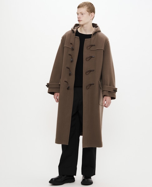 【MONTGOMERY/モンゴメリー】Kennington Pile Melton Duffle Coat 詳細画像 BLUE 8