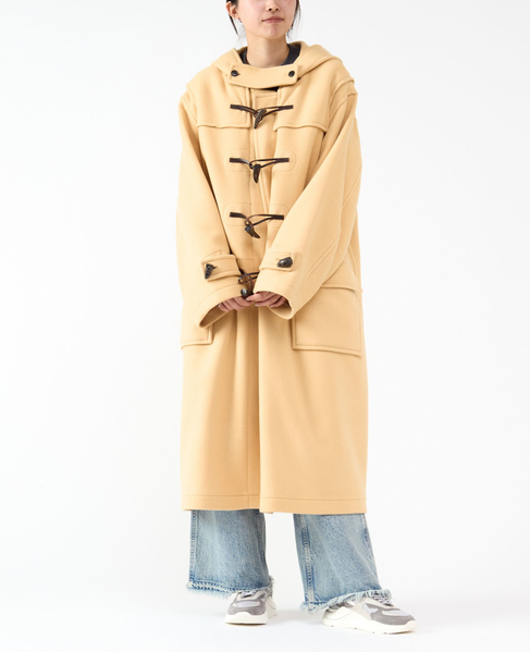 【MONTGOMERY/モンゴメリー】Kennington Pile Melton Duffle Coat 詳細画像 GREIGE 12