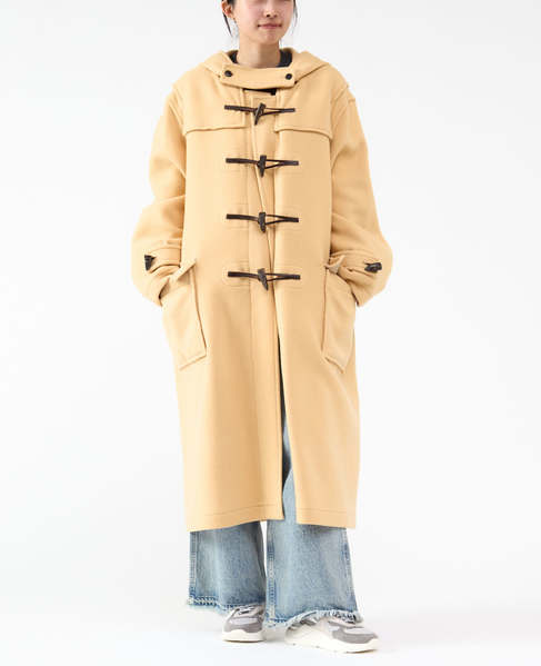 【MONTGOMERY/モンゴメリー】Kennington Pile Melton Duffle Coat 詳細画像 GREIGE 13