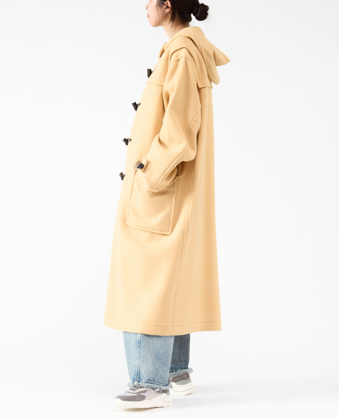 【MONTGOMERY/モンゴメリー】Kennington Pile Melton Duffle Coat 詳細画像 GREIGE 14