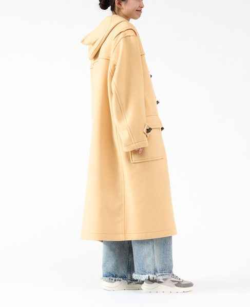 【MONTGOMERY/モンゴメリー】Kennington Pile Melton Duffle Coat 詳細画像 GREIGE 16