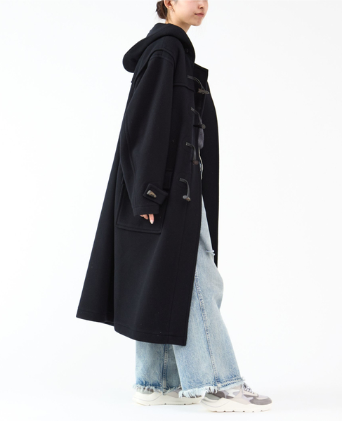 【MONTGOMERY/モンゴメリー】Kennington Pile Melton Duffle Coat 詳細画像 GREIGE 24