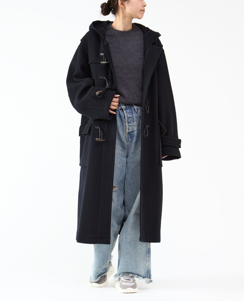 【MONTGOMERY/モンゴメリー】Kennington Pile Melton Duffle Coat 詳細画像 GREIGE 26