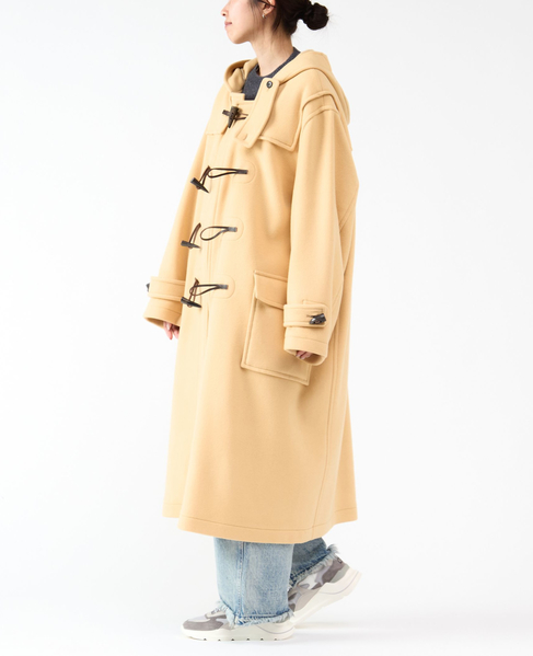 【MONTGOMERY/モンゴメリー】Kennington Pile Melton Duffle Coat 詳細画像 GREIGE 6