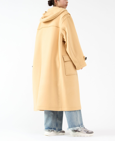 【MONTGOMERY/モンゴメリー】Kennington Pile Melton Duffle Coat 詳細画像 GREIGE 9