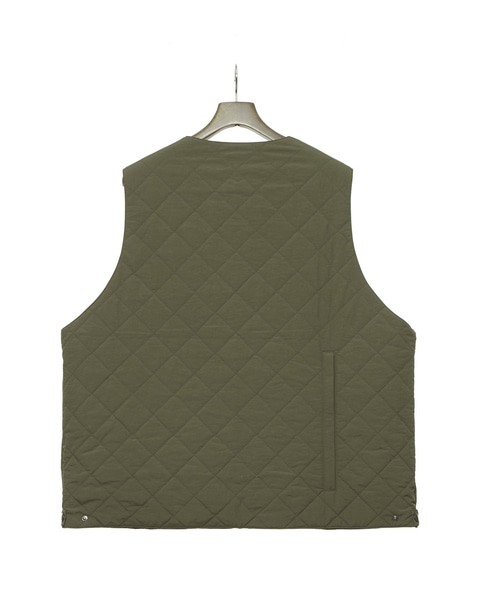 【JOHN PARTRIDGE/ジョンパートリッジ】PADDED VEST　2024AW 詳細画像 OLIVE 2