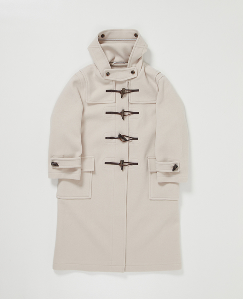 【MONTGOMERY/モンゴメリー】Kennington Pile Melton Duffle Coat 24AW 詳細画像 IVORY 2