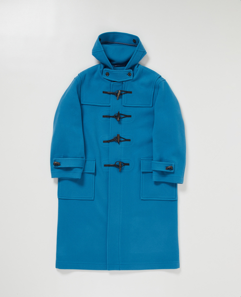 【MONTGOMERY/モンゴメリー】Kennington Pile Melton Duffle Coat 24AW 詳細画像 BLUE 5