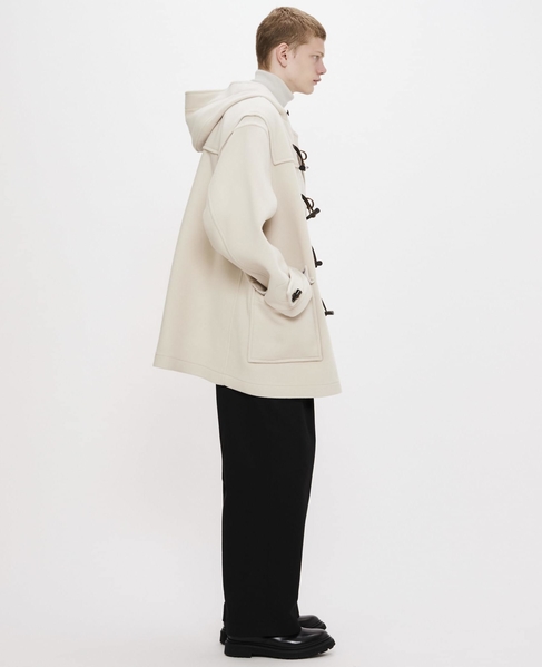 【MONTGOMERY/モンゴメリー】Alton  Pile Melton Duffle Coat  Short Length 24AW 詳細画像 IVORY 16