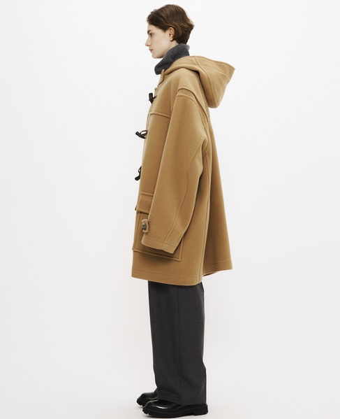 【MONTGOMERY/モンゴメリー】Alton  Pile Melton Duffle Coat  Short Length 24AW 詳細画像 BEIGE 13