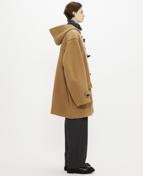 【MONTGOMERY/モンゴメリー】Alton  Pile Melton Duffle Coat  Short Length 24AW 詳細画像 BEIGE 15