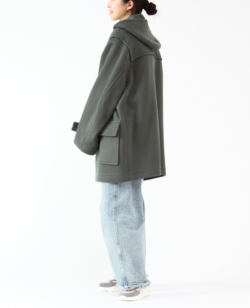 【MONTGOMERY/モンゴメリー】Alton  Pile Melton Duffle Coat  Short Length 24AW 詳細画像 BEIGE 19