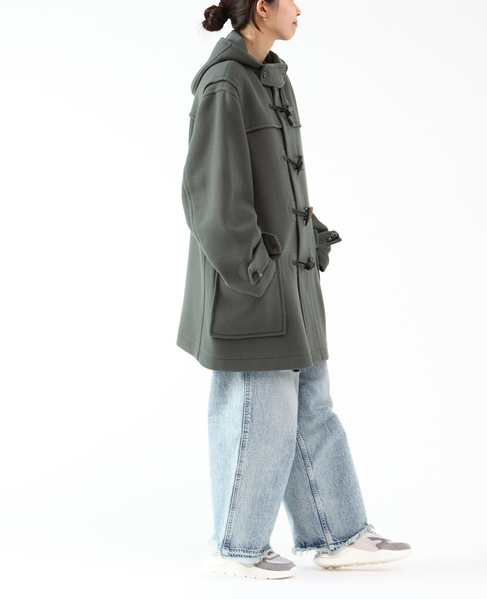 【MONTGOMERY/モンゴメリー】Alton  Pile Melton Duffle Coat  Short Length 24AW 詳細画像 BEIGE 22