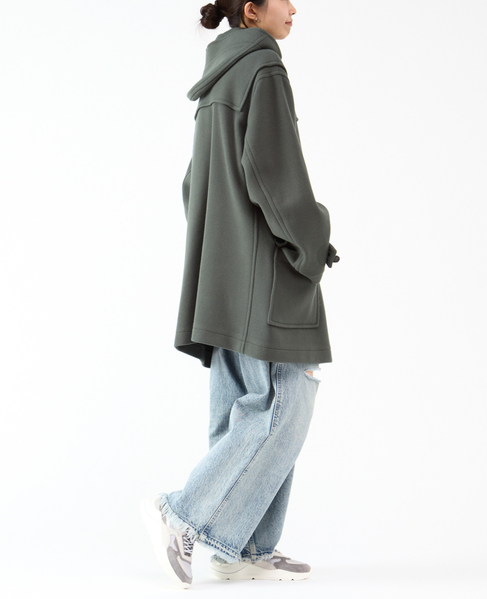 【MONTGOMERY/モンゴメリー】Alton  Pile Melton Duffle Coat  Short Length 24AW 詳細画像 BEIGE 23