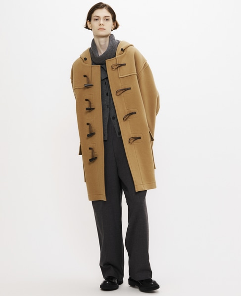 【MONTGOMERY/モンゴメリー】Alton  Pile Melton Duffle Coat  Short Length 24AW 詳細画像 BEIGE 3