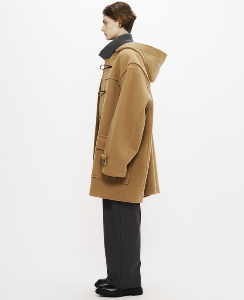 【MONTGOMERY/モンゴメリー】Alton  Pile Melton Duffle Coat  Short Length 24AW 詳細画像 BEIGE 6