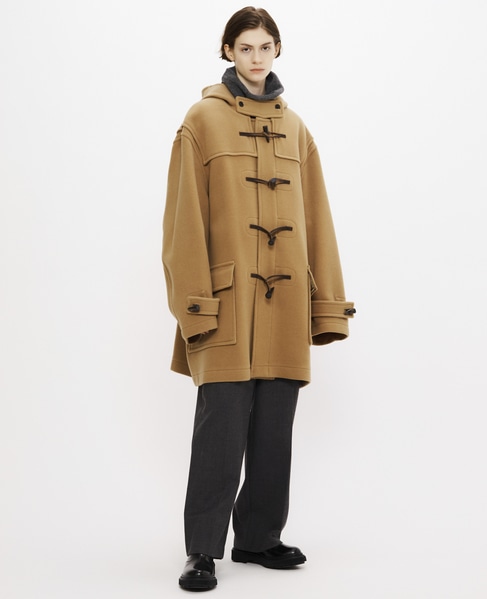 【MONTGOMERY/モンゴメリー】Alton  Pile Melton Duffle Coat  Short Length 24AW 詳細画像 BEIGE 9