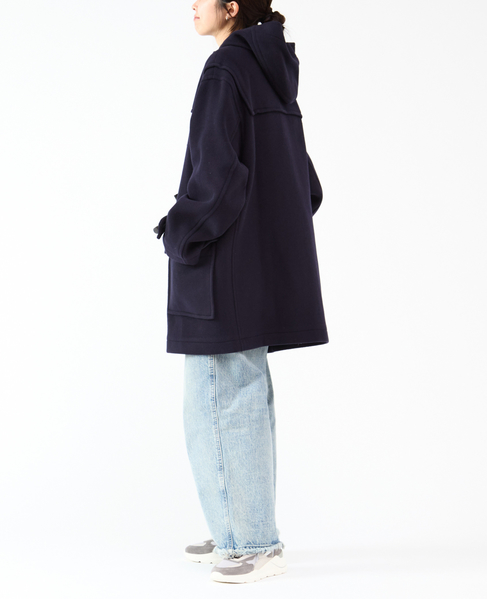 【MONTGOMERY/モンゴメリー】Alton  Pile Melton Duffle Coat  Short Length 24AW 詳細画像 GREEN 17