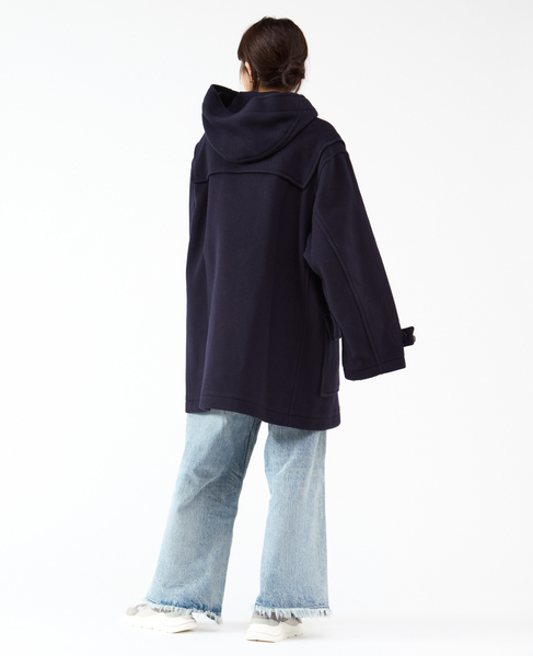 【MONTGOMERY/モンゴメリー】Alton  Pile Melton Duffle Coat  Short Length 24AW 詳細画像 GREEN 19