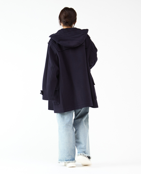 【MONTGOMERY/モンゴメリー】Alton  Pile Melton Duffle Coat  Short Length 24AW 詳細画像 GREEN 8