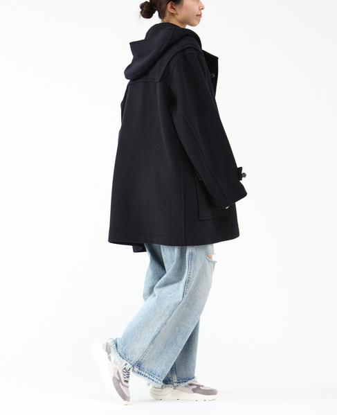 【MONTGOMERY/モンゴメリー】Alton  Pile Melton Duffle Coat  Short Length 24AW 詳細画像 NAVY 10