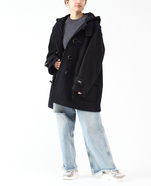 【MONTGOMERY/モンゴメリー】Alton  Pile Melton Duffle Coat  Short Length 24AW 詳細画像 NAVY 11