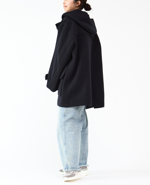 【MONTGOMERY/モンゴメリー】Alton  Pile Melton Duffle Coat  Short Length 24AW 詳細画像 NAVY 5