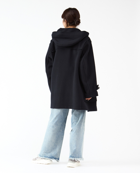 【MONTGOMERY/モンゴメリー】Alton  Pile Melton Duffle Coat  Short Length 24AW 詳細画像 NAVY 7