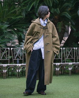 【MONTGOMERY/モンゴメリー】Kennington Pile Melton Duffle Coat 25AW