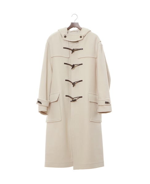 【MONTGOMERY/モンゴメリー】Kennington Pile Melton Duffle Coat 25AW 詳細画像 IVORY 6