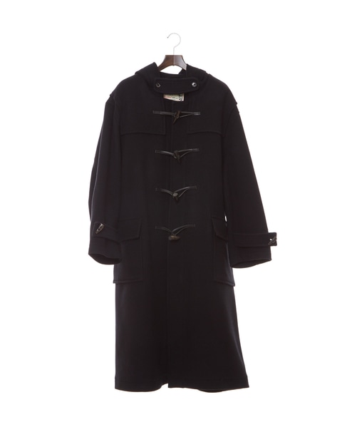 【MONTGOMERY/モンゴメリー】Kennington Pile Melton Duffle Coat 25AW 詳細画像 BLACK 1
