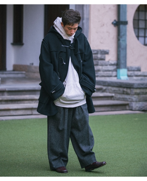 【MONTGOMERY】 Alton ショートダッフルコート 詳細画像 NAVY 1