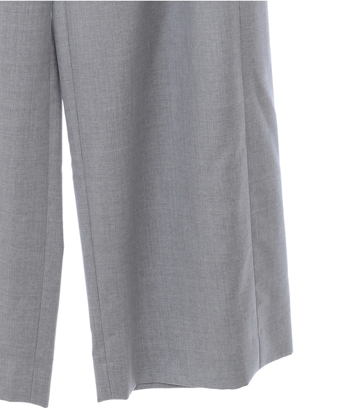 【DOMELLE/ドメル】WOOL TWILL PANTS 詳細画像 グレー 4