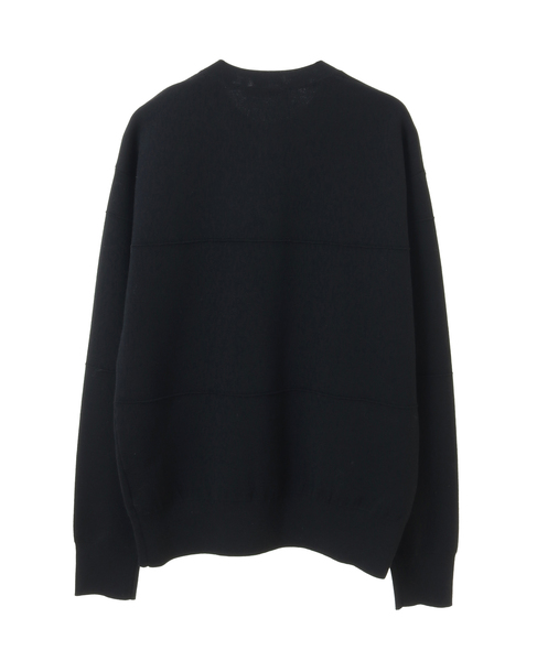 【DOMELLE/ドメル】CREW NECK CARDIGAN 詳細画像 ブラック 2